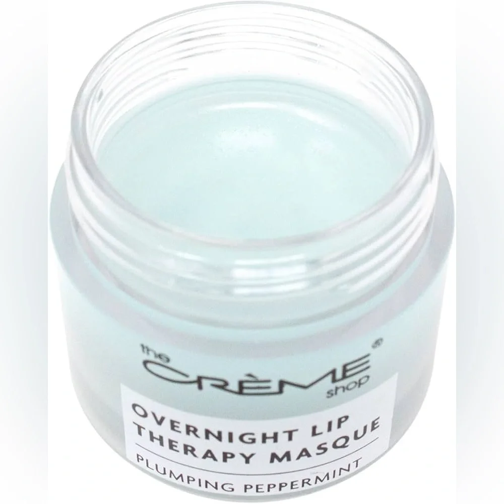 The Crème Shop Plumping Peppermint Lip Therapy Masque. NEW in box!